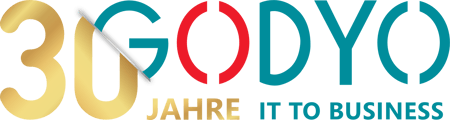 Logo 30 Jahre GODYO