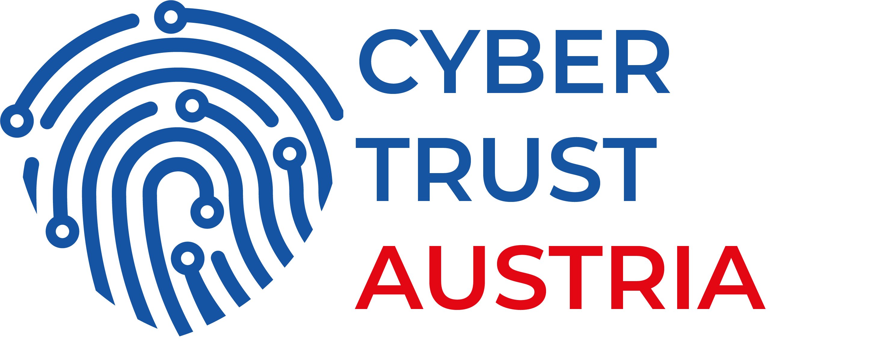 cyber trust austria logo blue