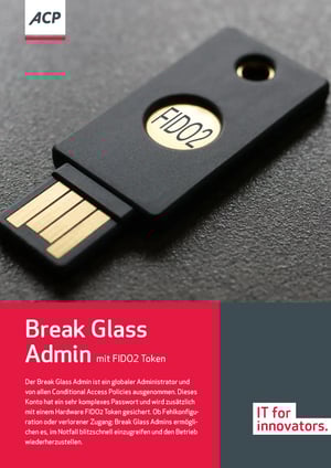 Vorschau | Flyer ACP Setup: Break Glass Admin