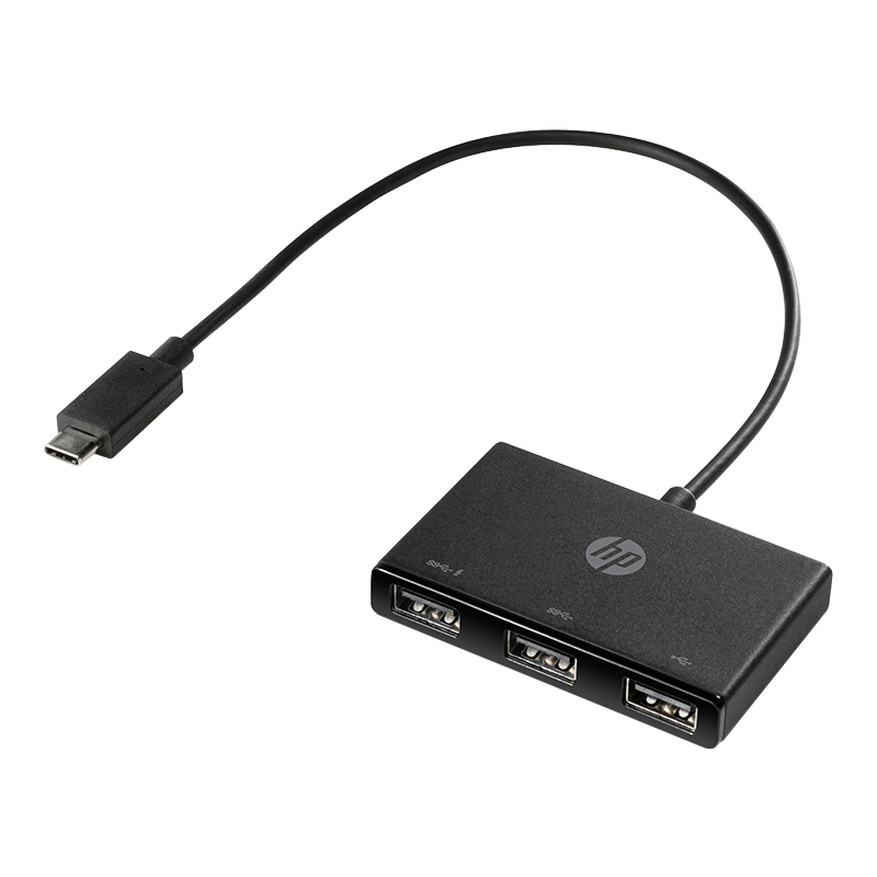 HP USB-C-zu-USB-A-Hub (Z6A00AA)