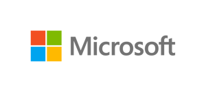 Microsoft Logo-Grau mit buntem Fenster-Auf Hell-PNG