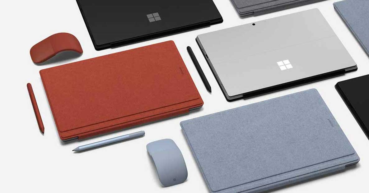 Microsoft Surface Zubehör ermöglicht Ihnen höchste Produktivität am Arbeitsplatz
