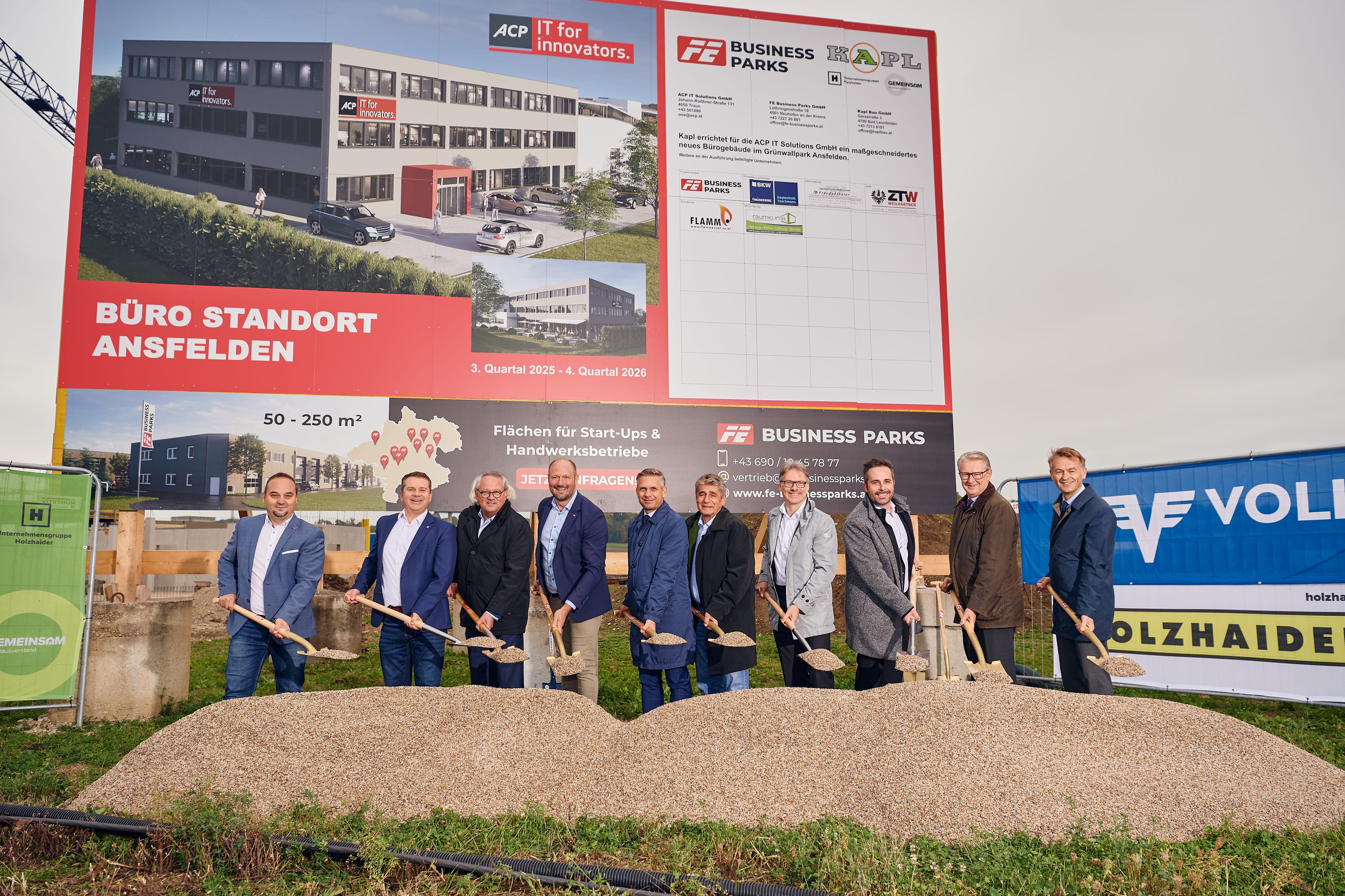 Spatenstich Neubau Ansfelden (Fotocredits - SoulSpaceStudio e.U.)