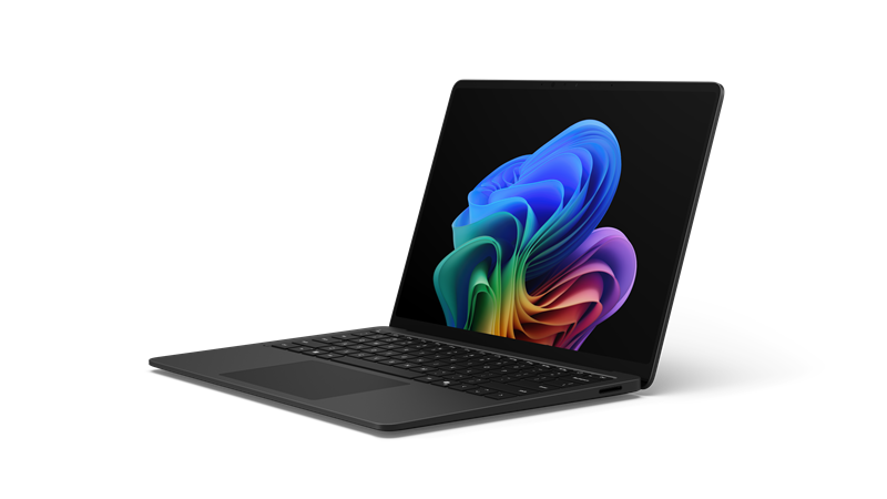 Surface Laptop 13.8-in 8thEd  Intel Black front left view bloom