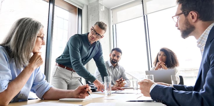 Team Besprechung - IT Projekt - IT Team