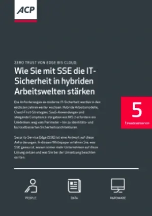 Titelbild: ACP Whitepaper zum Thema SSE