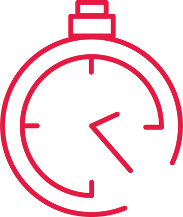 Icon Zeitersparnis - Stoppuhr