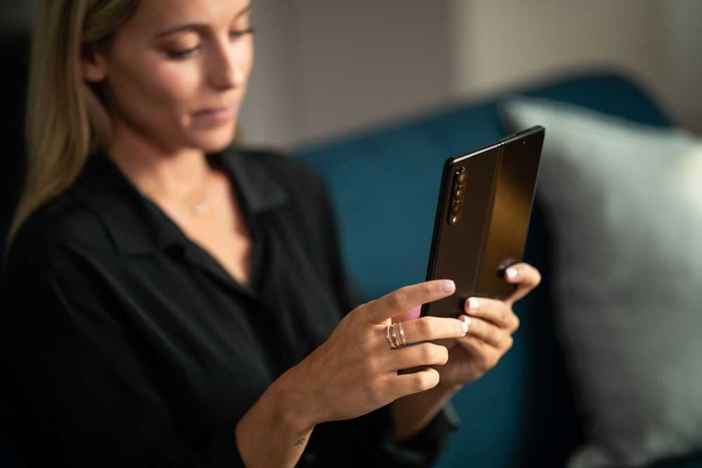 Hohe Performance dank 5G - Samsung Fold