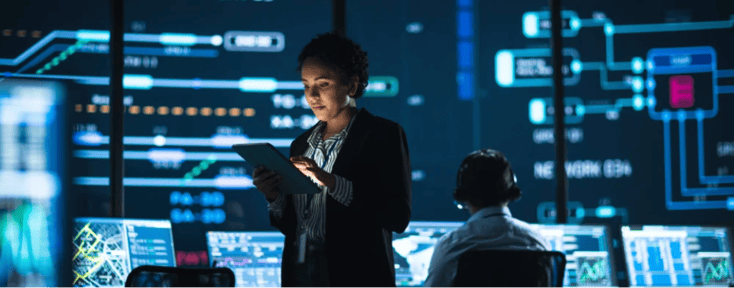  Das SOC Austria by ACP stellt die komplette Kette – von der Datenerfassung über die SIEM-Analyse bis hin zur Reaktion durch unsere Security-Analyst:innen – als gemanagten Service zur Verfügung. 