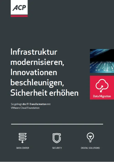 Whitepaper: So gelingt die IT-Transformation mitVMware Cloud Foundation
