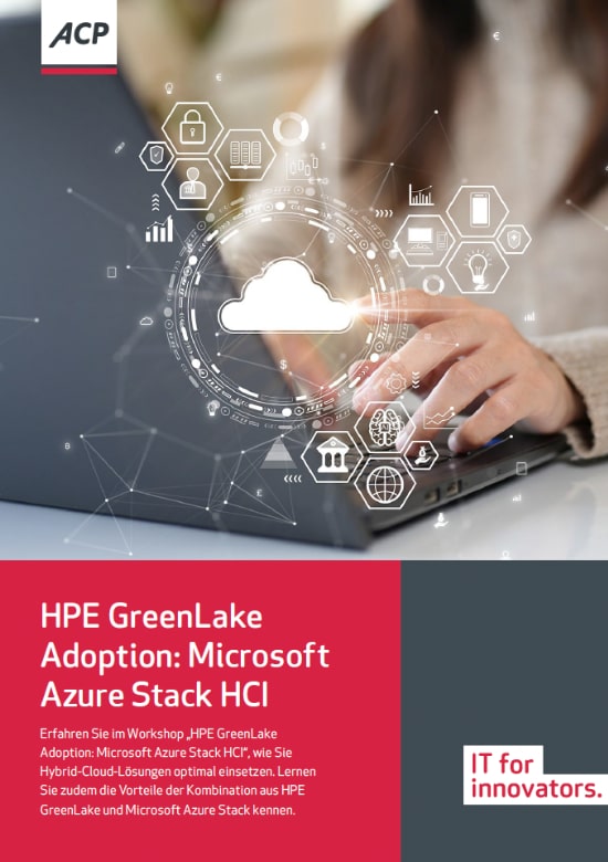 HPE GreenLake Adoption: Microsoft Azure Stack HCI