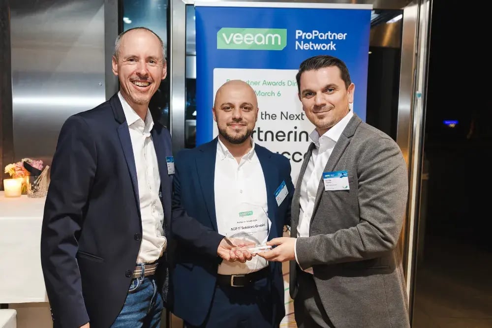 Veeam zeichnet ACP als "The Best VCSP Partner of the Year 2024" aus