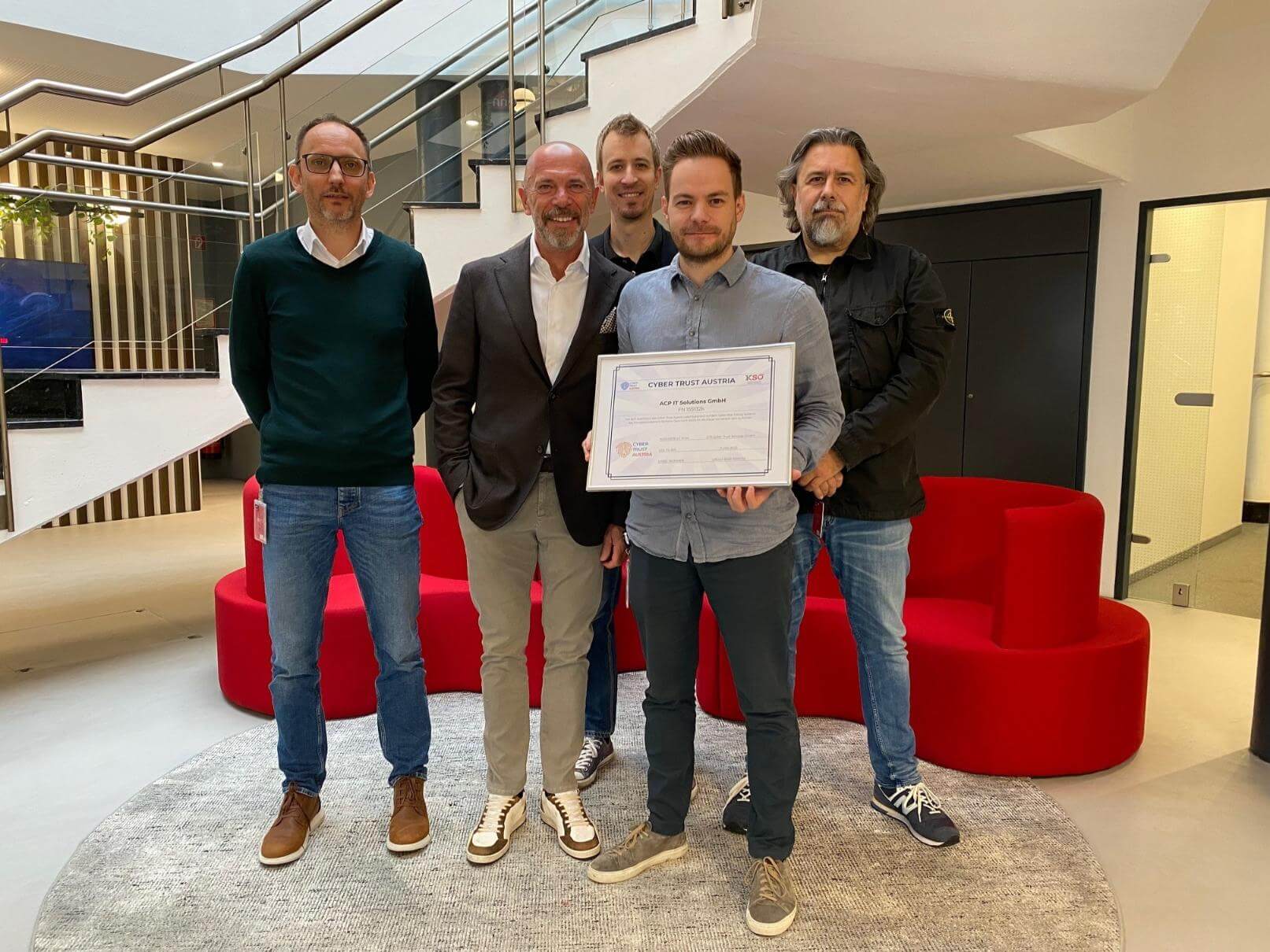 ACP ist ab sofort Partner von Cyber Trust Austria