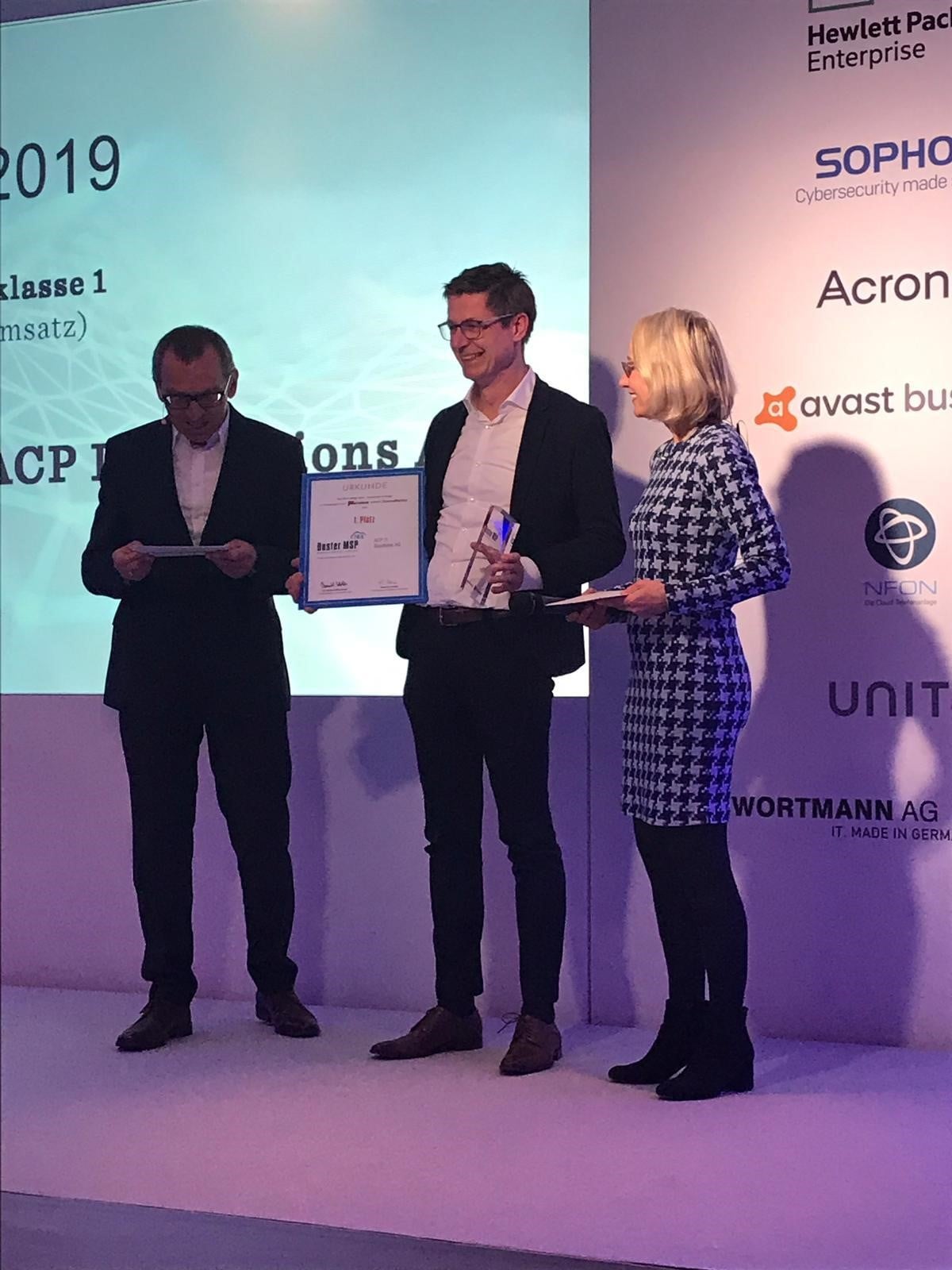 ACP ist bester Managed Service Provider