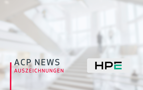 ACP als „HPE Storage Solution Provider of the Year 2025“ ausgezeichnet