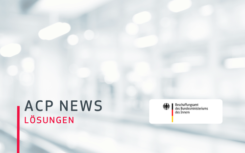 ACP Gruppe erhält Zuschlag für Rahmenverträge des Bundesinnenministeriums mit potenziellem Volumen von über 40 Millionen Euro