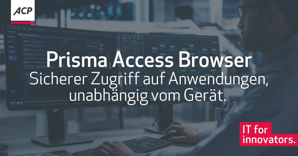 Prisma Access Browser | ACP - IT for innovators.