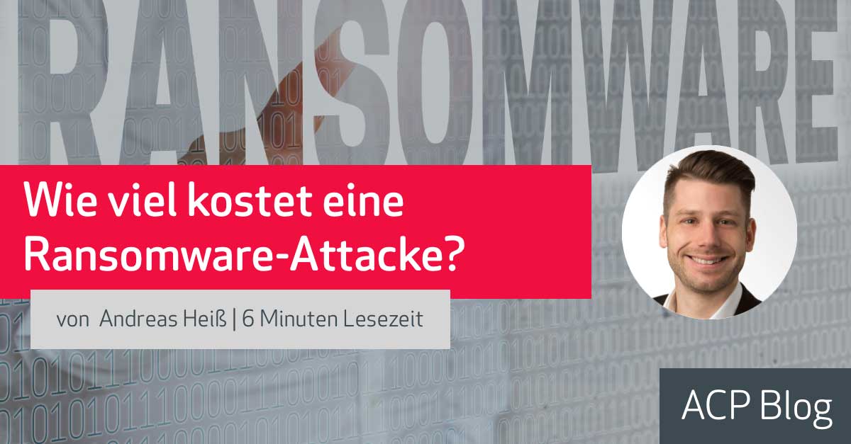 Was eine Ransomware-Attacke kostet